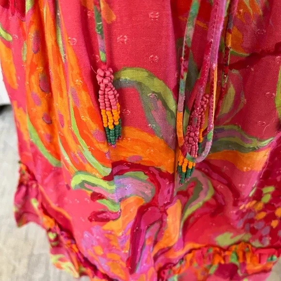 Farm Rio Fruit Brush Mini Dress - Picture 3 of 10